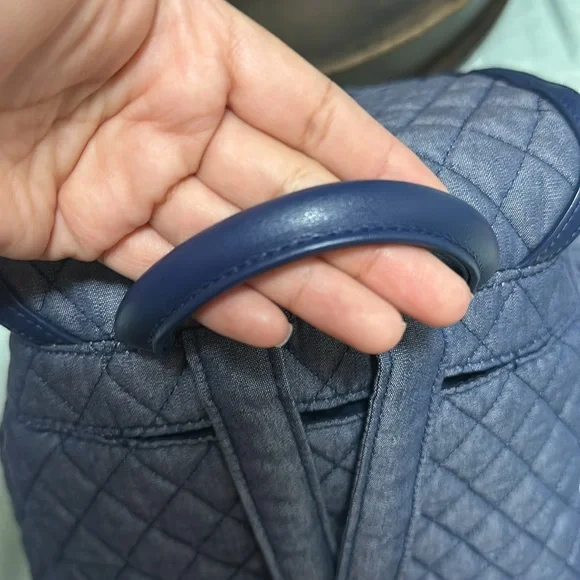 Vera Bradley Quilted mini Backpack w/ Wallet - Picture 5 of 7